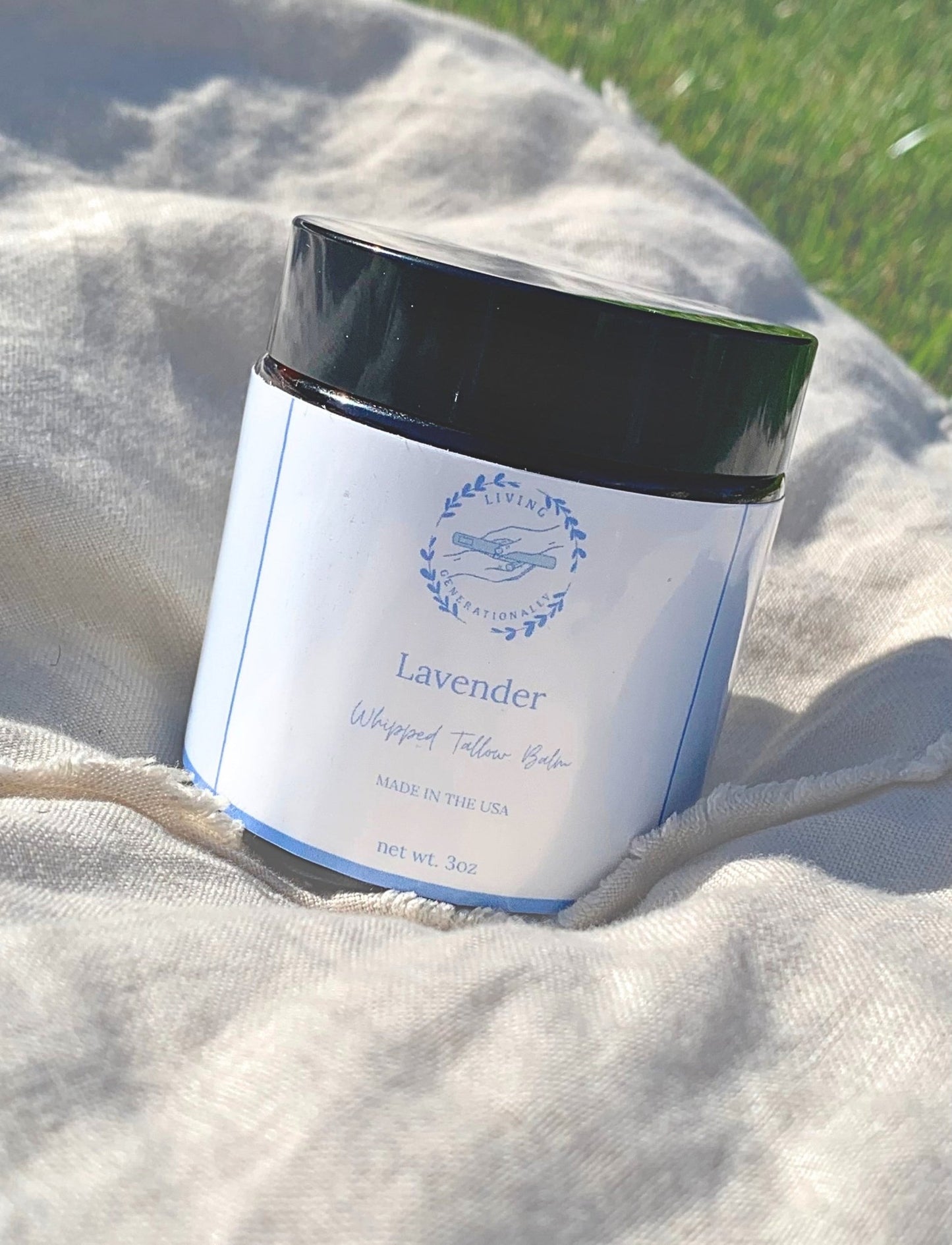 Lavender Whipped Tallow Balm - Living Generationally