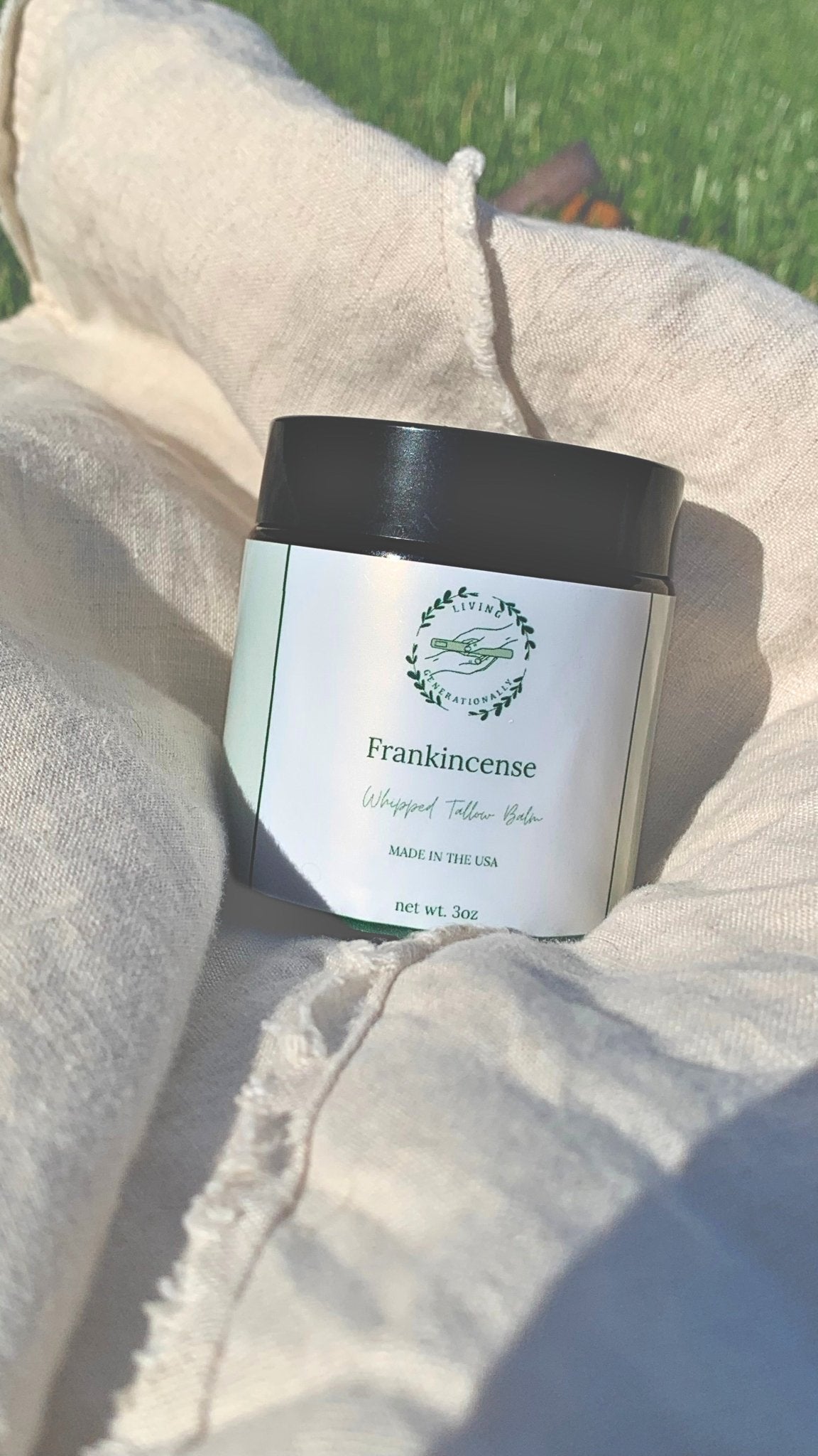 Frankincense Whipped Tallow Balm - Living Generationally