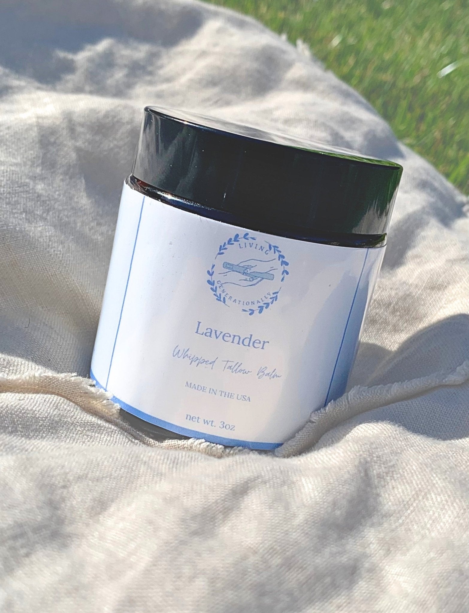 Lavender Whipped Tallow Balm - Living Generationally