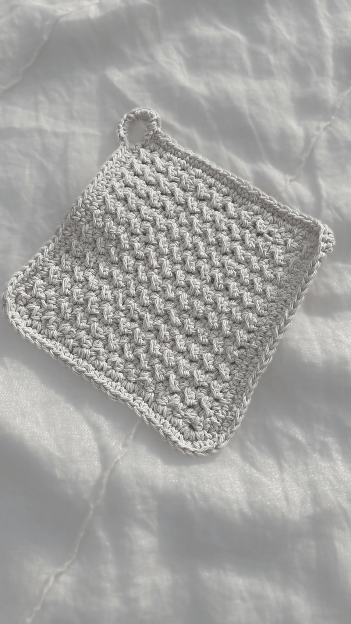 Crochet Cotton Wash Cloth - Living Generationally
