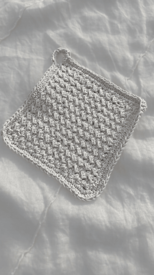 Crochet Cotton Wash Cloth - Living Generationally